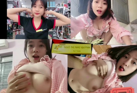 Cliphot VN Ngô Thị Như Quỳnh nhân viên thế giới di động